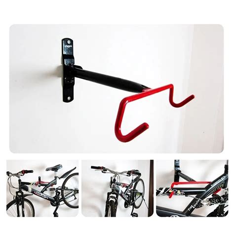 bicycle wall metal bracket hook|best wall mounted bike racks.